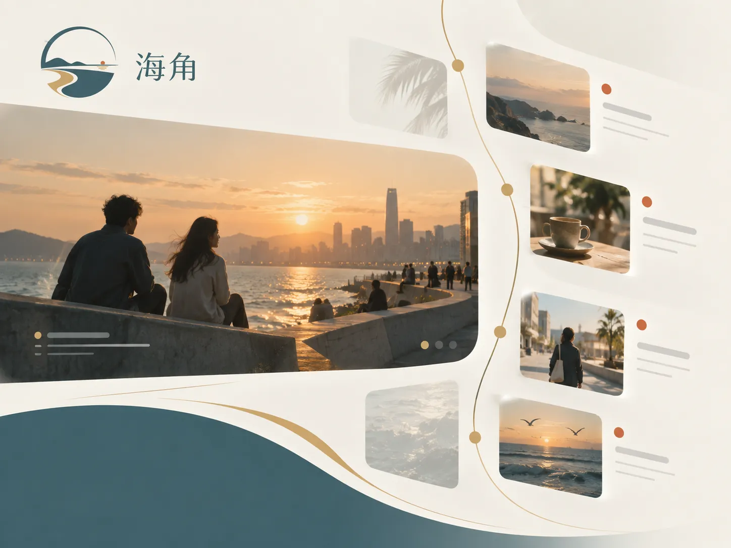 岛上慢行:从集市到防波堤